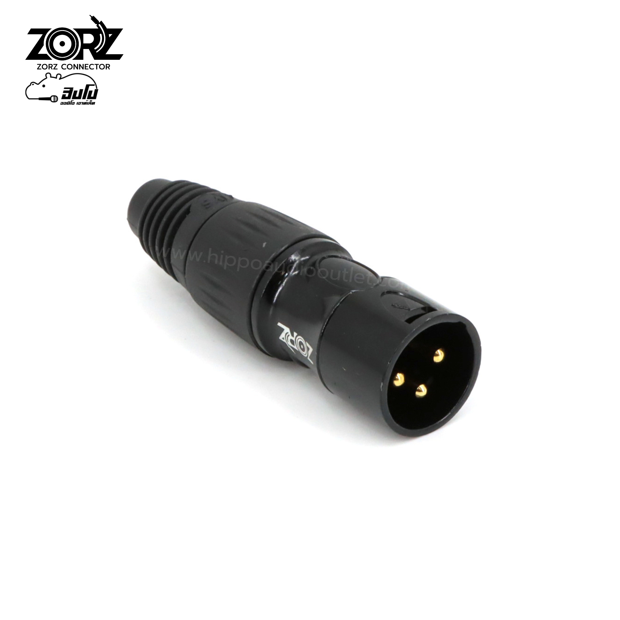 ปลั๊กแคนนอลผู้ ZORZ ZR 901MB (แพ็คถุง) (SP1)