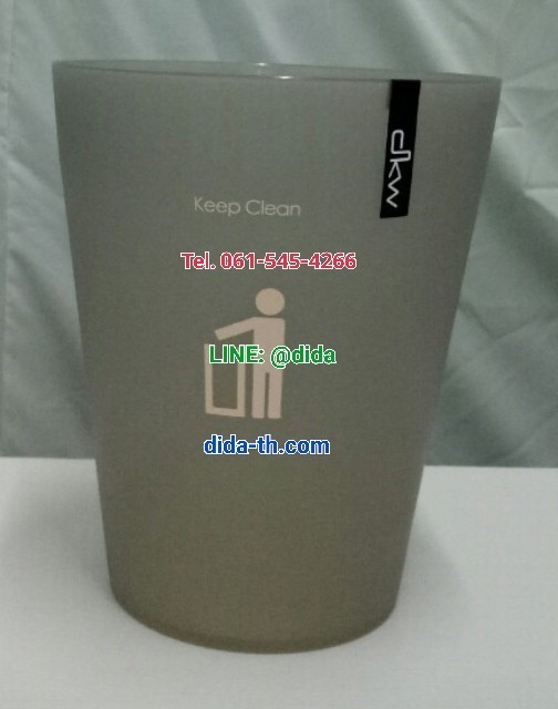 ถังขยะใสทรงกลม 9 ลิตร