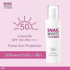 Snail white sunscreen 15ml.