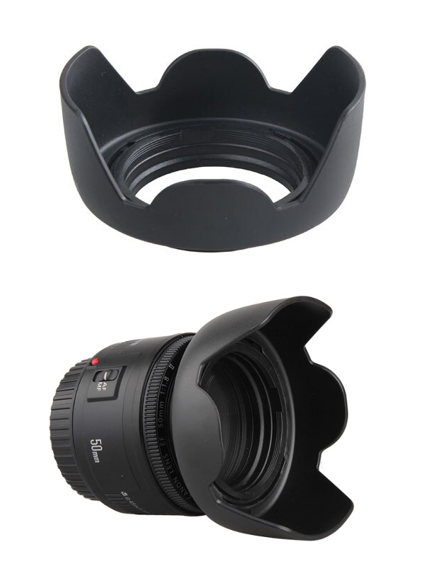 Canon Lens Hood ES-62 II Reversible ขนาด 52 mm. ทรงกลีบดอกไม้ for EF 50mm f/1.8