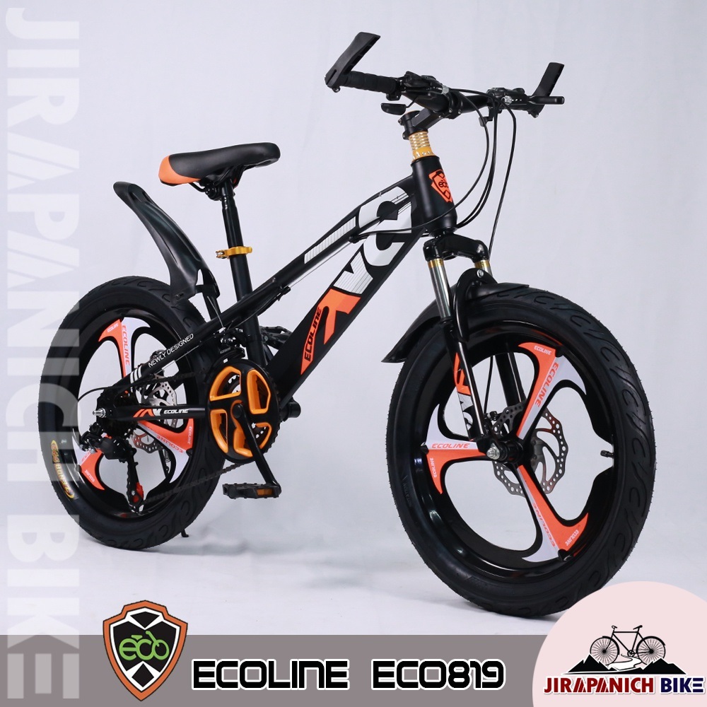 จักรยานภูเขาเด็ก Ecoline รุ่น 819 (วงล้อ 20 นิ้ว , ล้อแม็ค , ชุดเกียร์ 7 Sp , อายุ 7-11 ขวบ)