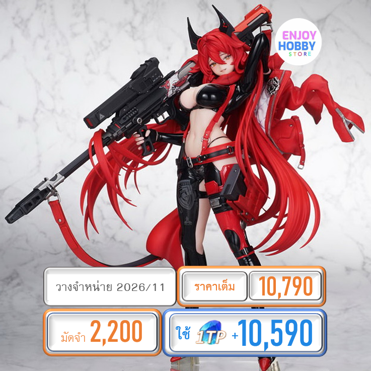 พรีออเดอร์ 21990 scale Goddess of victory NIKKE Red Hood (ปิด 30/09 วางจำหน่าย 2026/11)