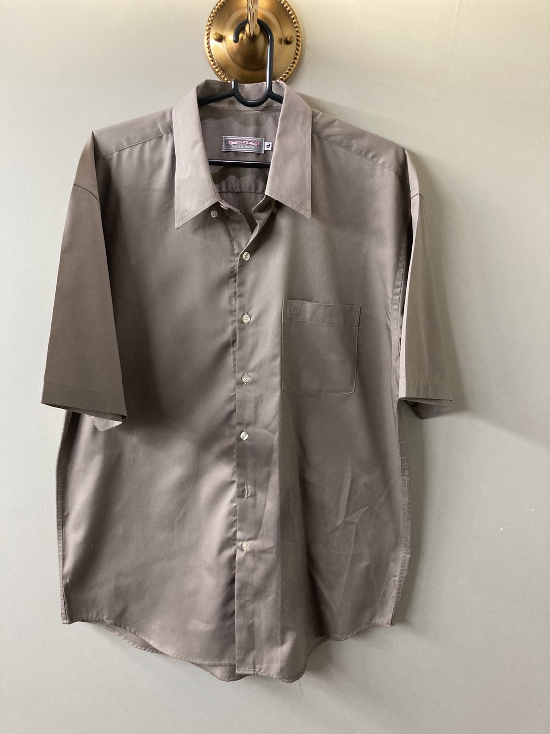 G 220618 เสื้อเชิ้ตแขนสั้น SET-UP CLOTHING CO ราคาเช่า 30 บาท ต่อ 1 วัน