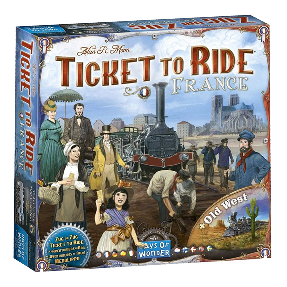 Ticket to Ride: Map 6 - France & Old West