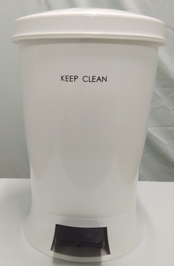 ถังขยะเท้าเหยียบ ทรงกลม 25 ลิตร