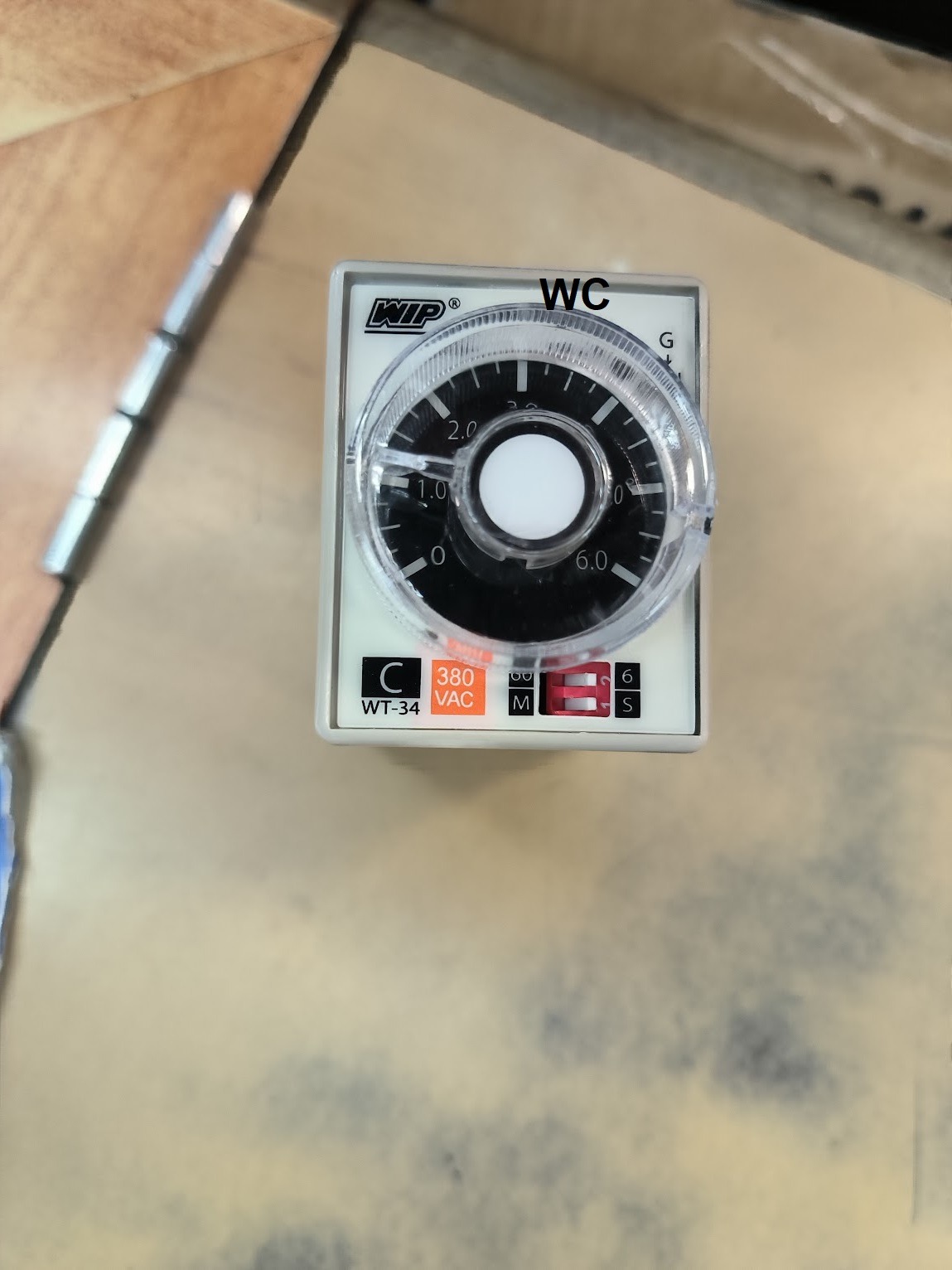 WIP นาพิกาตั้งเวลา Timer 380V ทามเมอร์ WIP34 (ไทม์เมอร์) WIP WT34 ไทร์ B ไทม์เมอร์แบบหน่วงเวลา WT-34 รุ่น B