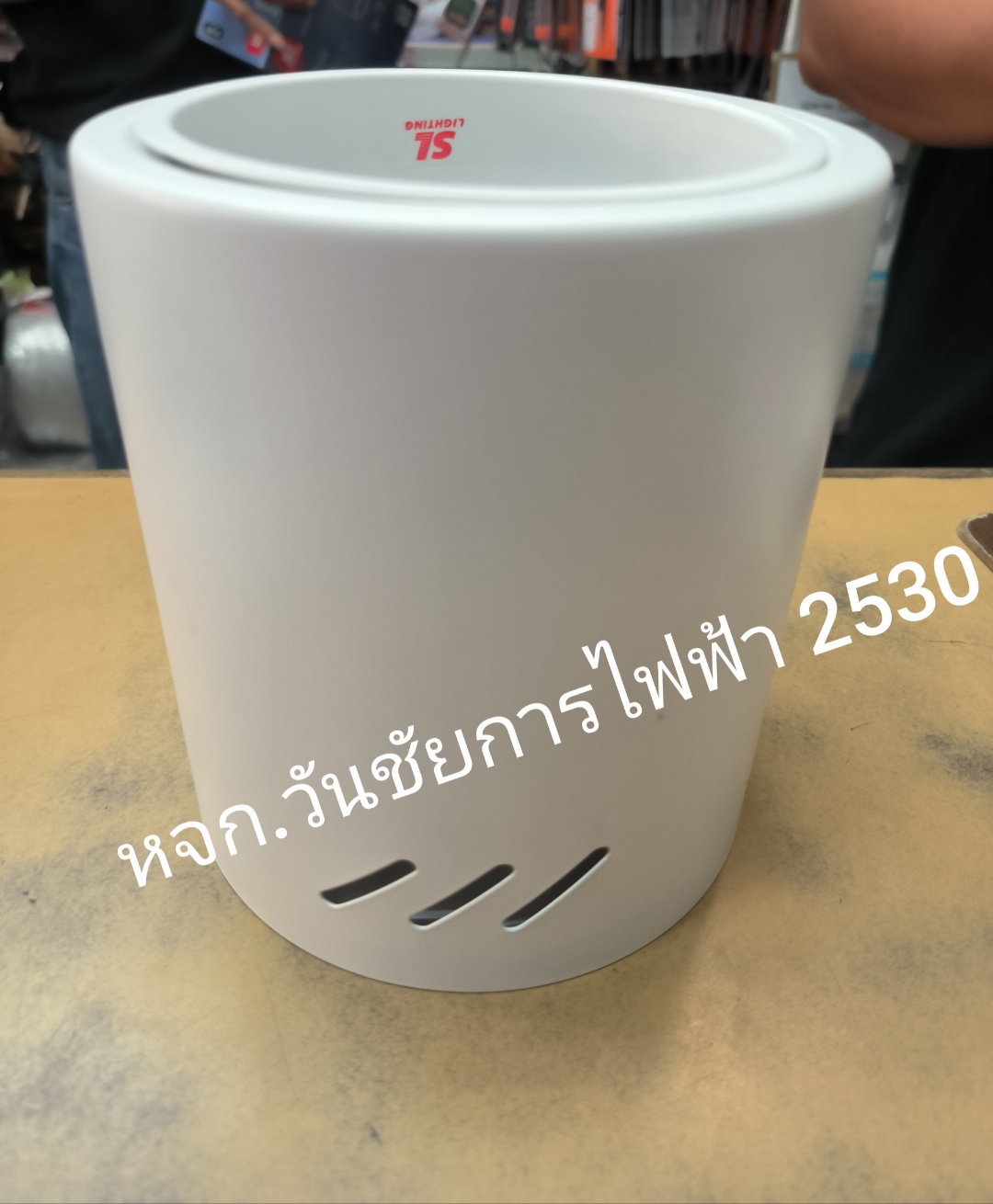 Lighting โคมไฟดาวน์ไลท์ติดลอย ทรงกระบอก ขั้ว E27 sl ไส้ขาว