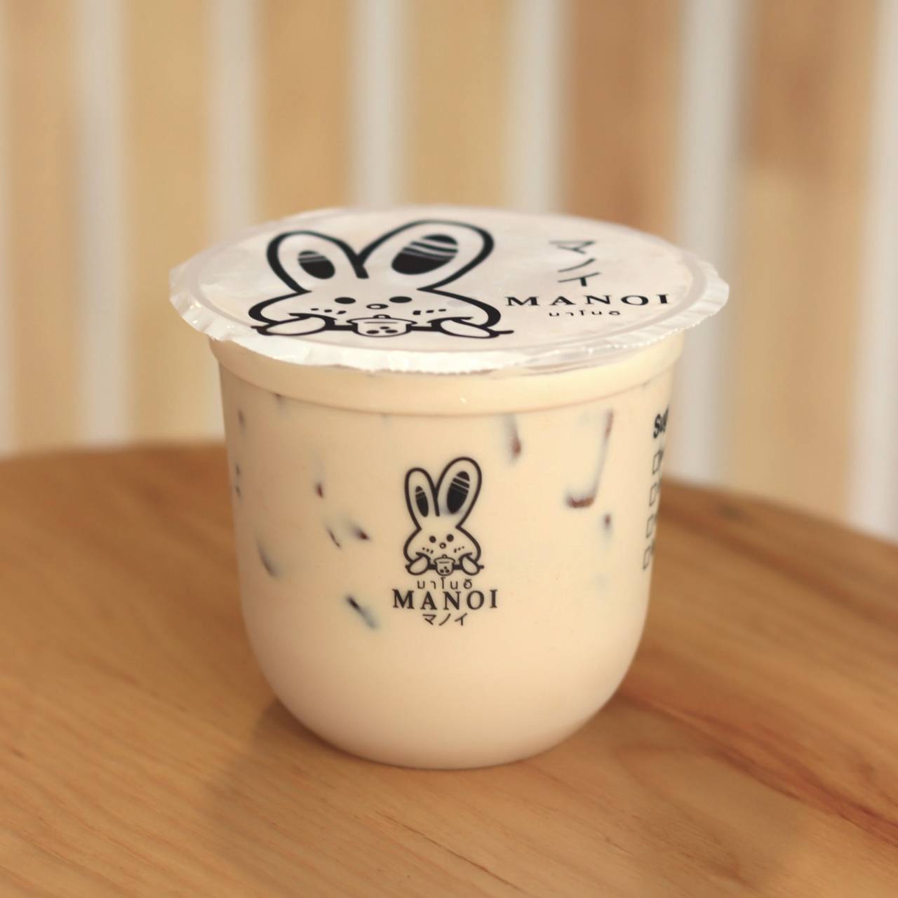 แก้ว 12 ออนซ์ PP พิมพ์ลาย MANOI 1ลัง = 1000ใบ