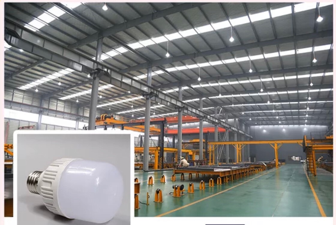 EVE หลอดไฟ HIWATT E27 หลอดไฟกระบอก สว่างมาก 50W 30W 40W 20W HIWATT LED Shop Bulb หลอดแอลอีดี ไฮวัตต์ Shop Bulb