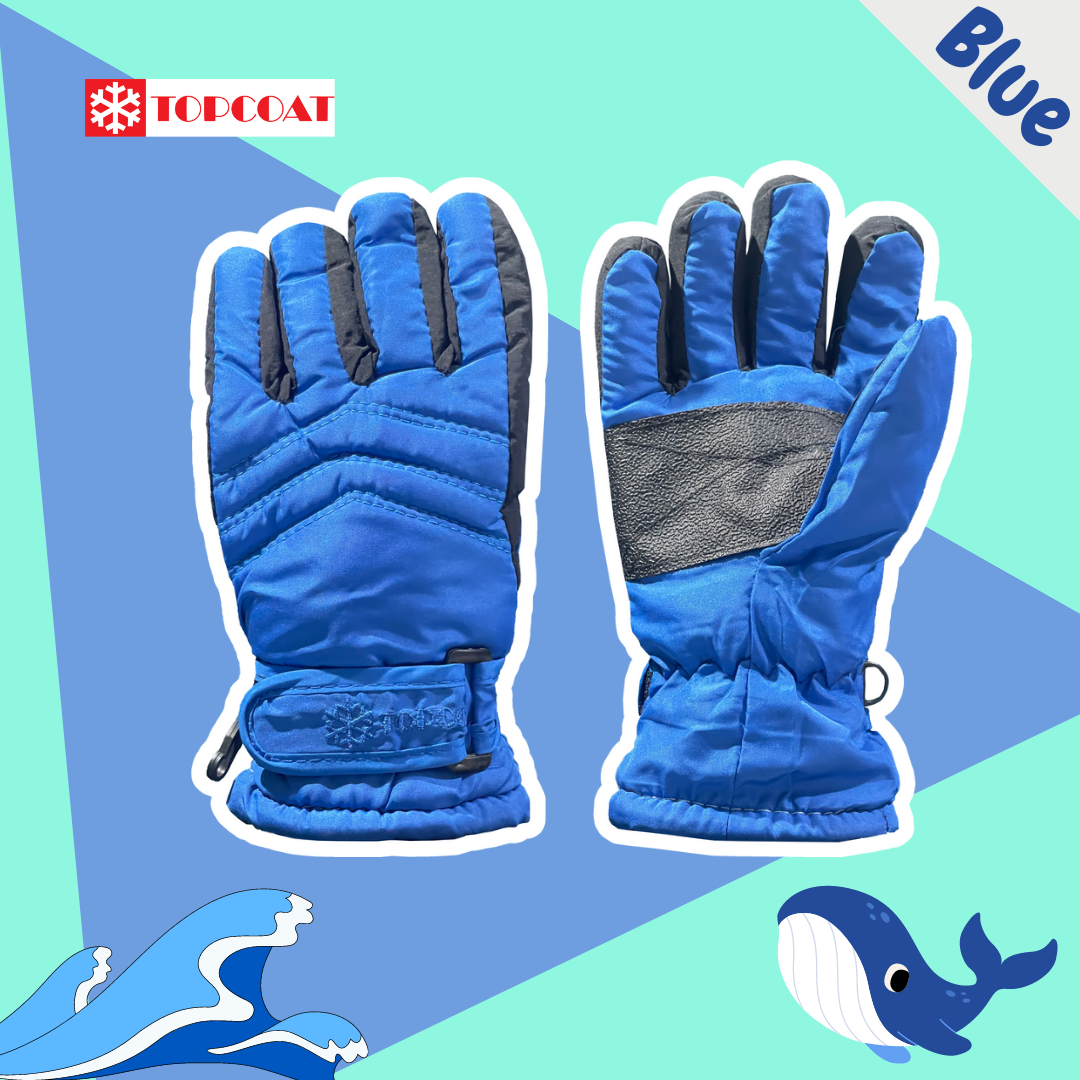 ถุงมือกันหนาวเด็ก กันหิมะ ติดลบได้