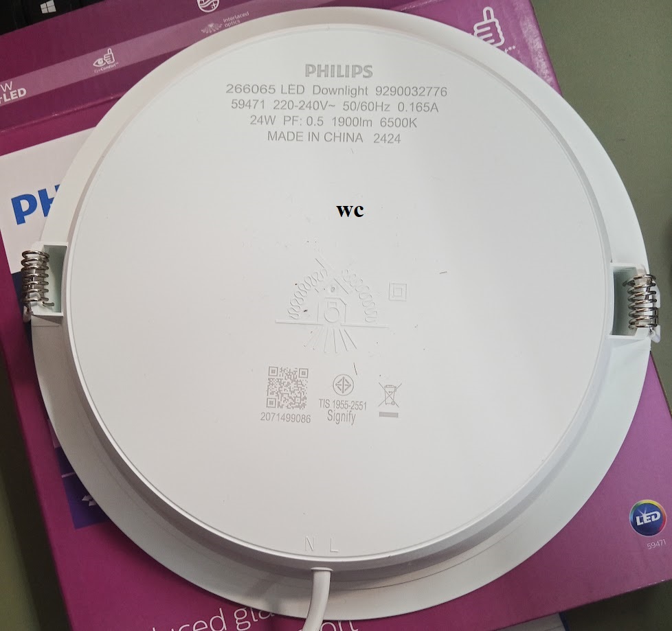 โคมไฟฝั่งฝ้า ดาวน์ไลท์ Panel LED MESON 7W 4นิ้ว 9W 5นิ้ว 13W - 17W 6นิ้ว - 21W 7 นิ้ว 24W 8นิ้ว A1