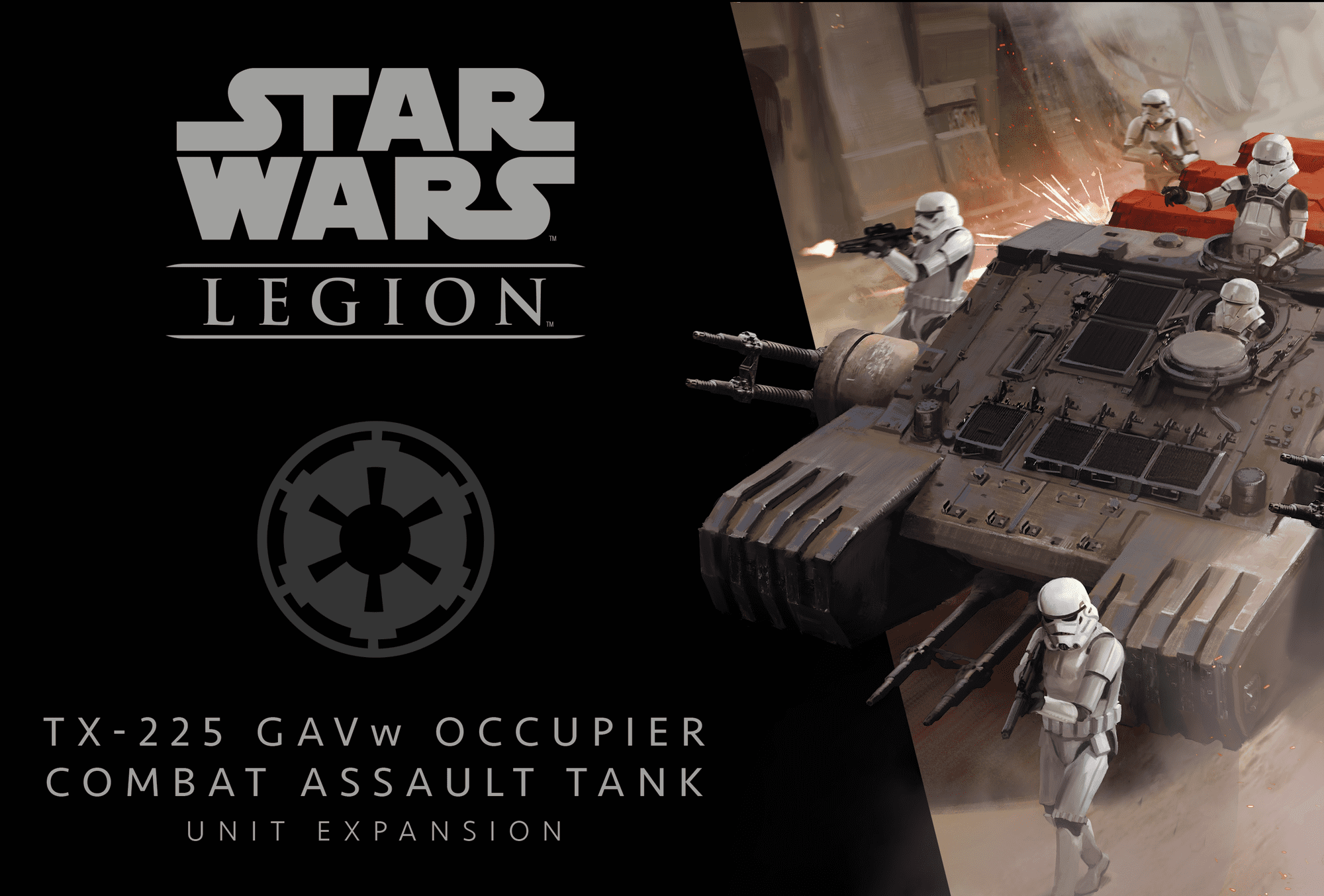Star Wars Legion: TX-225 Gavw Occupier Combat Assault Tank Unit