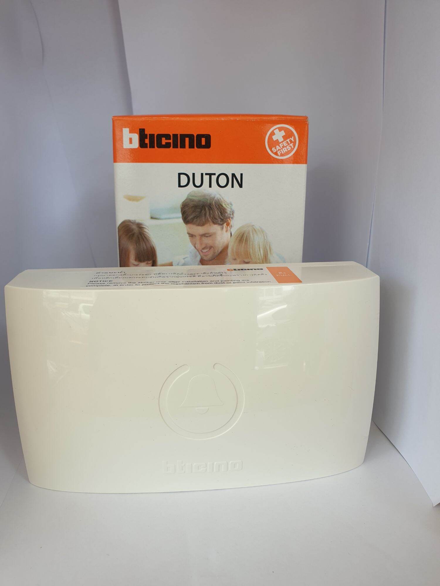 Bticino กระดิ่งไฟฟ้า บิชิโน่ รุ่น 74NT + สวิตซ์กดกระดิ่ง รุ่น 89Y (กระดิ่งนิ้งหน่อง กริ่งประตู ออดประตู กระดิ่งไฟฟ้า กระดิ่งทูโทน 2 เสียง