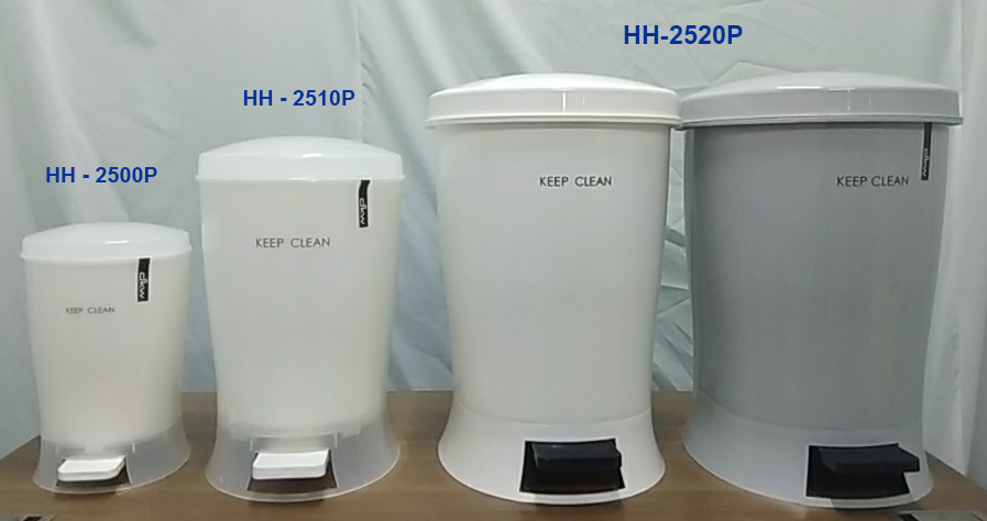 ถังขยะเท้าเหยียบ ทรงกลม 4.5 ลิตร