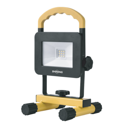 SHINING LED Worklight 10W ไฟอเนกประสงค์พกพาขนาดเล็ก มาตรฐาน IP กันน้ำ ผลิตจากวัสดุ ABS ทนทาน