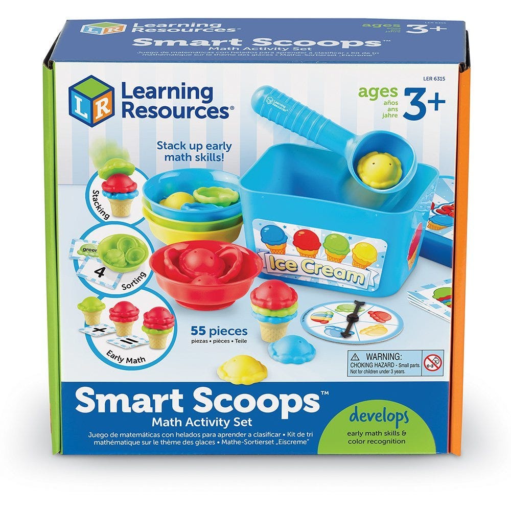 Smart Scoops Math Activity