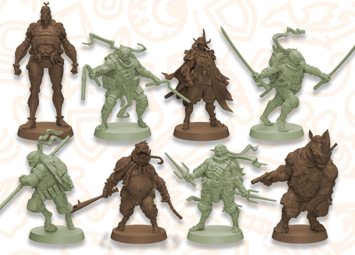 Zombicide: Teenage Mutant Ninja Turtles Pack