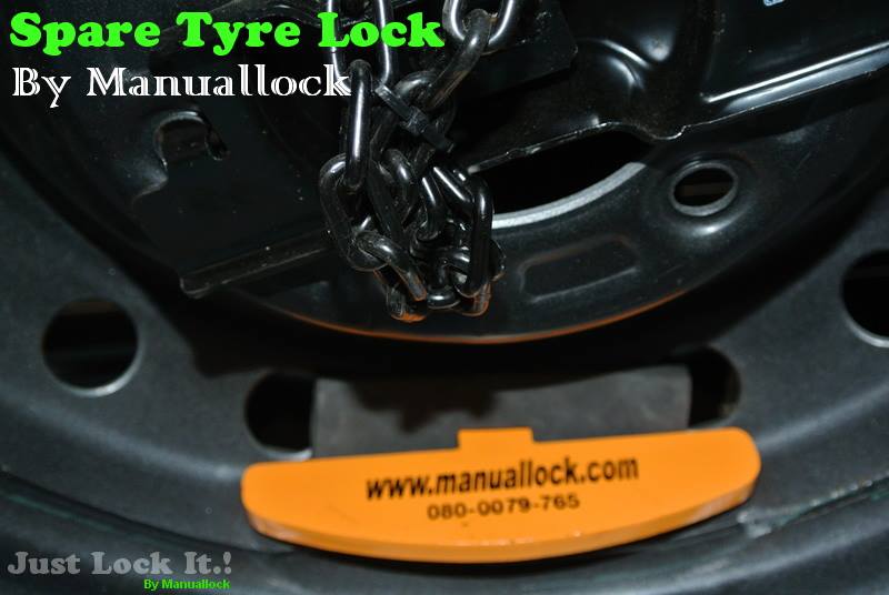 Manuallock ล็อคยางอะไหล่ แมนนวลล็อค 1050บาท ล็อคยางอะไหล่รถกระบะ และรถ MPV