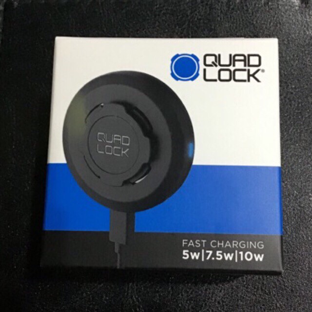 Quadlock Fast Wireless Charger ชาร์จไฟได้เร็วกว่าปกติ2เท่า และใช้ได้กับเคส Quadlock ทุกรุ่น