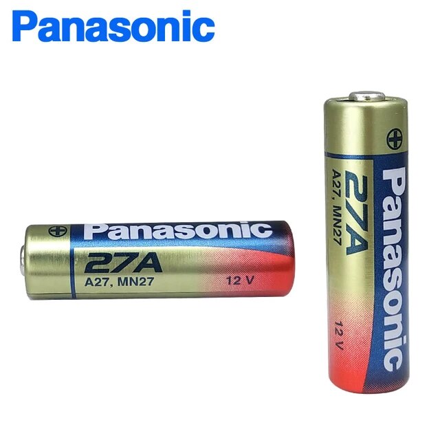ถ่านอัลคาไลน์ 12V Panasonic LRV 27A Alkaline Battery จากตัวแทนจำหน่ายบ.พานาโซนิคซิลเซลล์ ขายสินค้าของแท้