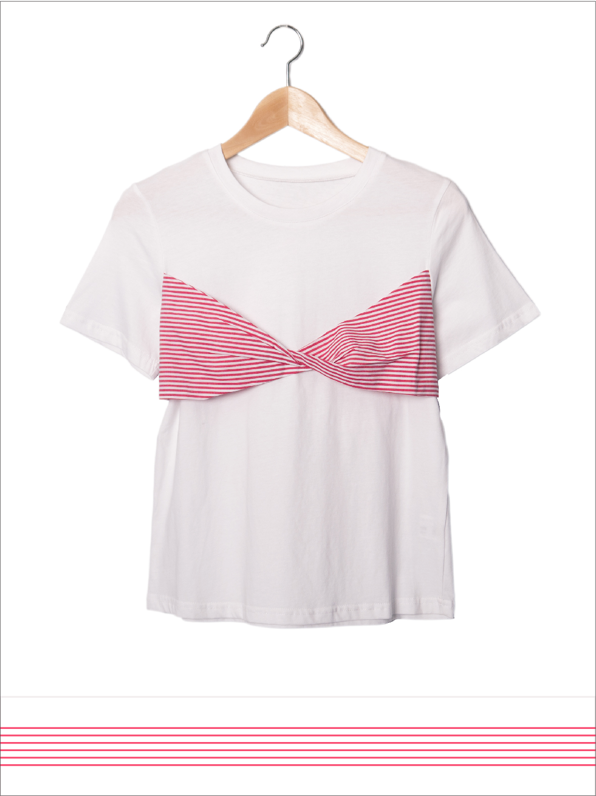 G 170129 เสื้อยืด (แขนสั้น) Korea Shop ราคาเช่า 30 บาท ต่อ 1 วัน