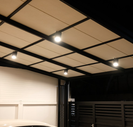 SHINING SURFACE โคมดาวน์ไลท์ แบบติดลอย ขนาด 4 นิ้ว ขั้ว E27 ทรงกระบอกกลม ไม่ร่วมหลอดไฟ สีดำและสีขาว