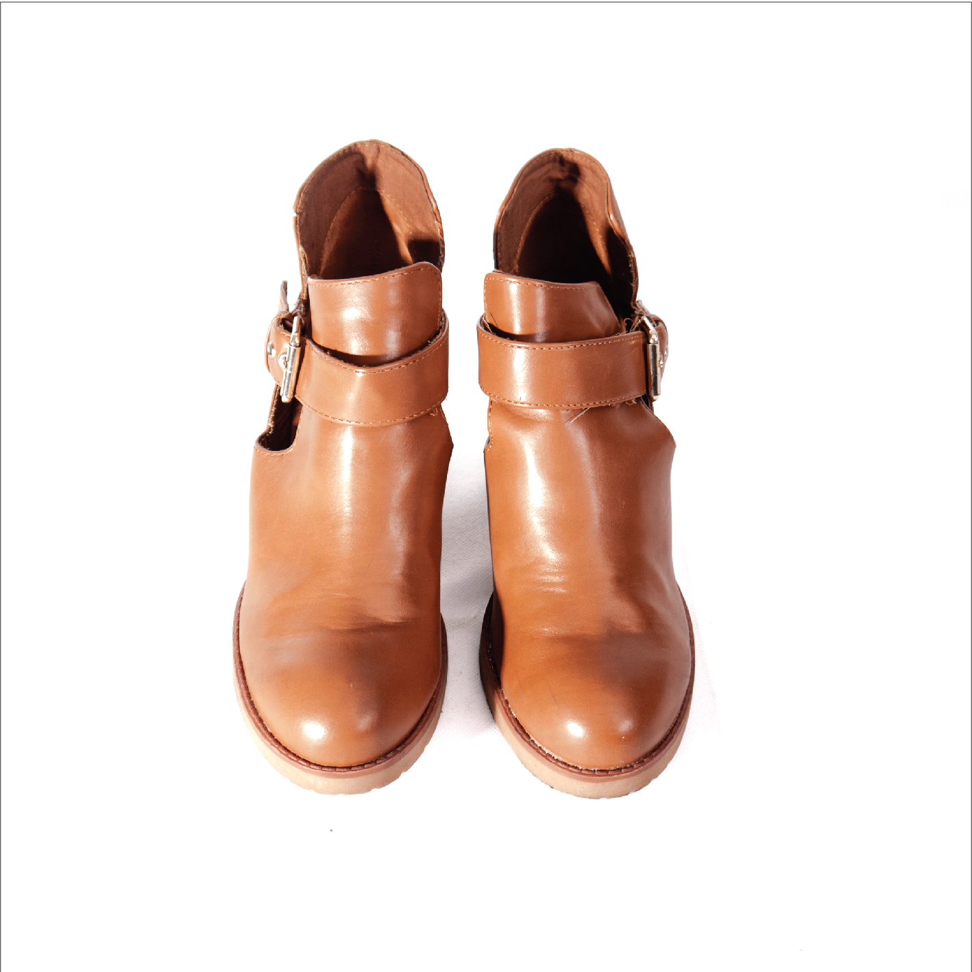 G 160095 รองเท้าบูท(ส้นสูง 3") P&B ราคาเช่า 90 บาท ต่อ 1 วัน (สินค้าหมด)