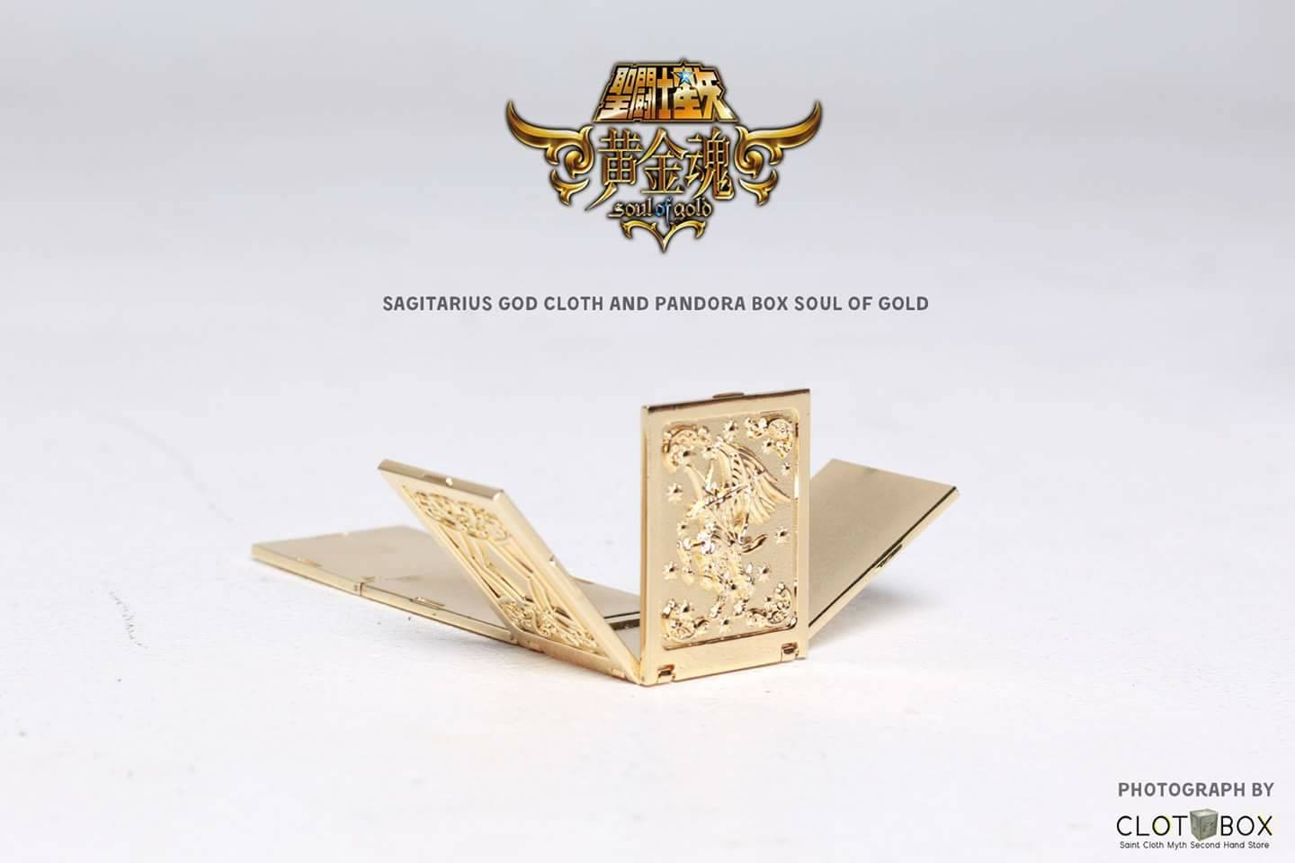 Pandora Box 12 God Cloth Gold Die cast NEW
