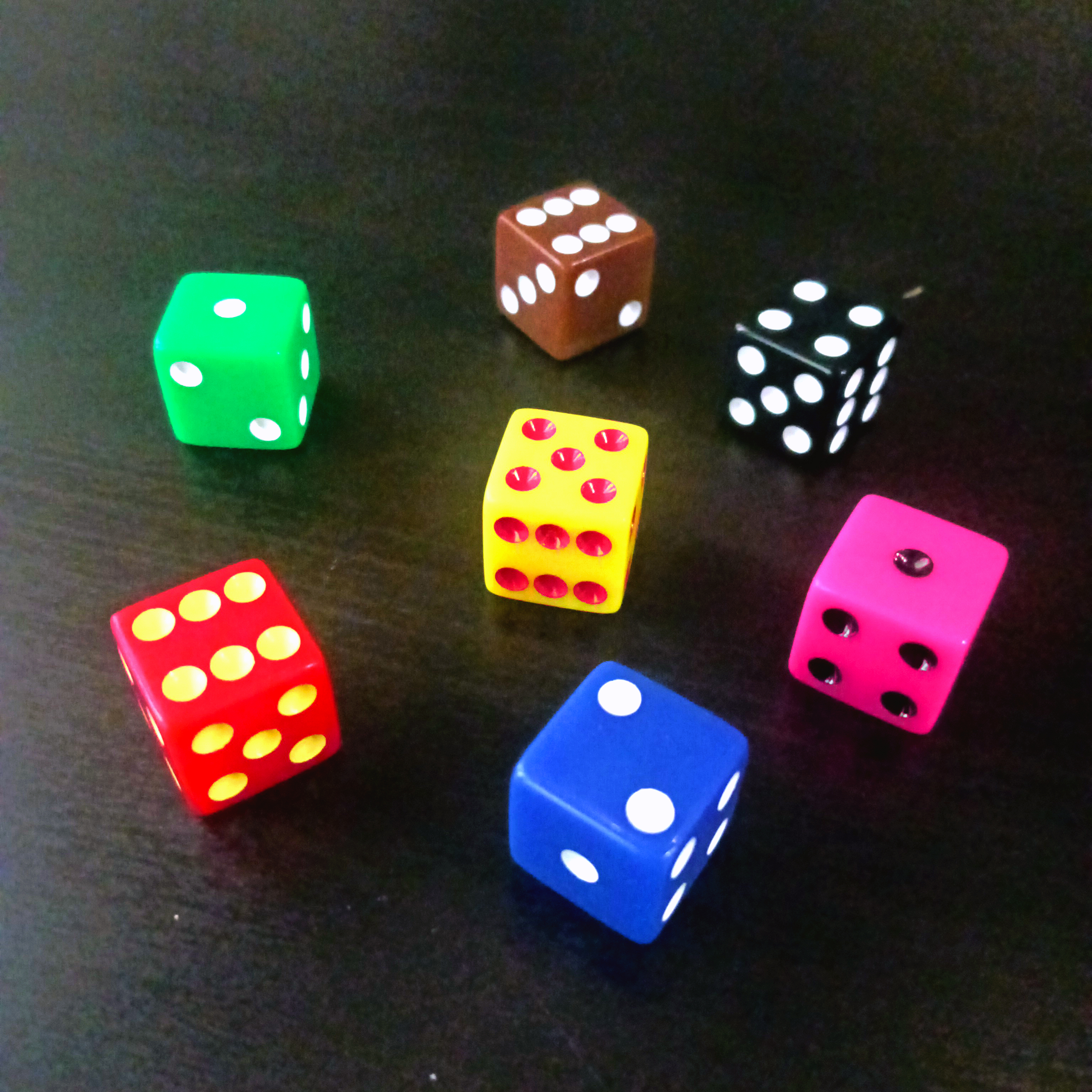 [ลูกเต๋า] Standard Dice D6 ขนาด 16mm