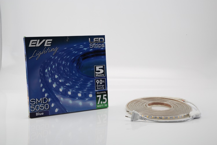 ไฟเส้นหลายสี แบบกันน้ำ LED Strips 5M ไฟเส้นแอลอีดี SMD 5050 5เมตร IP65 แบบกันน้ำ