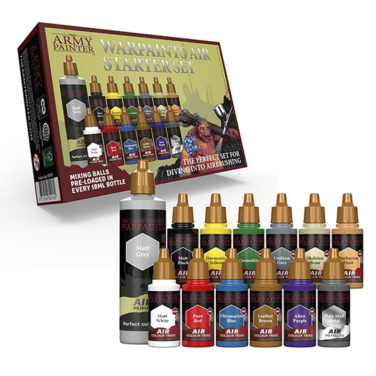 [Paint] Army Painter Brush: Warpaints Air Starter Set