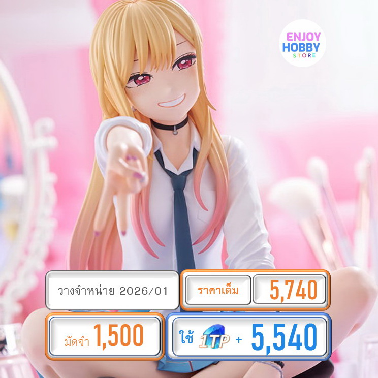 พรีออเดอร์ 19780 scale Tenitol Marin Kitagawa BIG Noodle Stopper Figure (ปิด 30/03 วางจำหน่าย 2026/01)