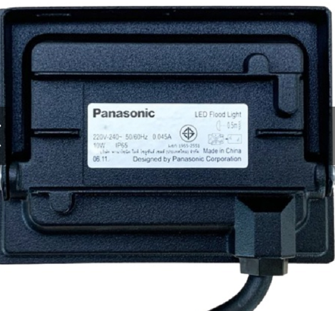 Panasonic สปอร์ตไลท์ LED 100W สปอร์ตไลท์แอลอีดี พานาโซนิค LED FLOODLIGHT DAYLIGHT แสงขาว แสงส้ม สินค้ารวมภาษี