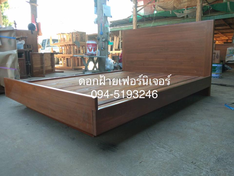 เตียงหัวสี่เหลี่ยมแบบญี่ปุ่น