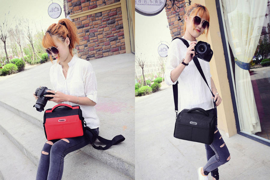 Soudelor Camera Bag กระเป๋ากล้อง แบบสะพายข้าง รุ่น 5002