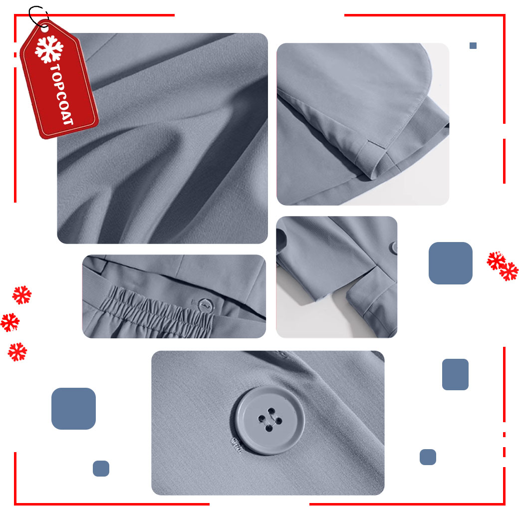 เดรสสูทเว้าหลัง เอวยืดได้ ซับทั้งตัว สีเทา