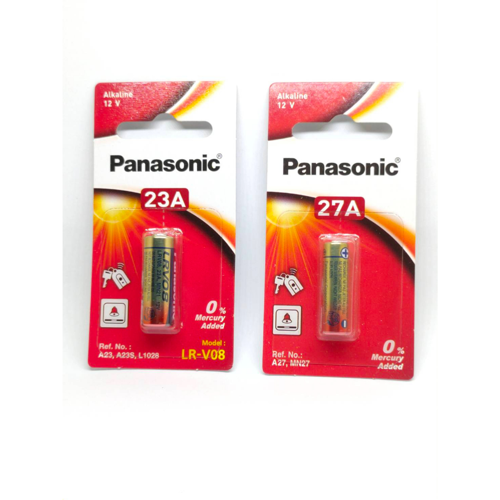 ถ่านอัลคาไลน์ 12V Panasonic LRV 27A Alkaline Battery จากตัวแทนจำหน่ายบ.พานาโซนิคซิลเซลล์ ขายสินค้าของแท้