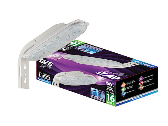 LED Street Light Sensor 16w Daylight โคมถนนแอลอีดี เซ็นเซอร์แสงอาทิตย์ ปิด-เปิดอัตโนมัติ