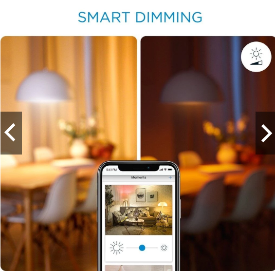 WIZ หลอดไฟเปลี่ยนสีอัจฉริยะ 4.5 วัตต์ ปลี่ยนสีได้ 16 ล้านสี ขั้ว E14 หรี่ไฟได้ตามระดับที่ต้องการ ควบคุมด้วย Smart phone
