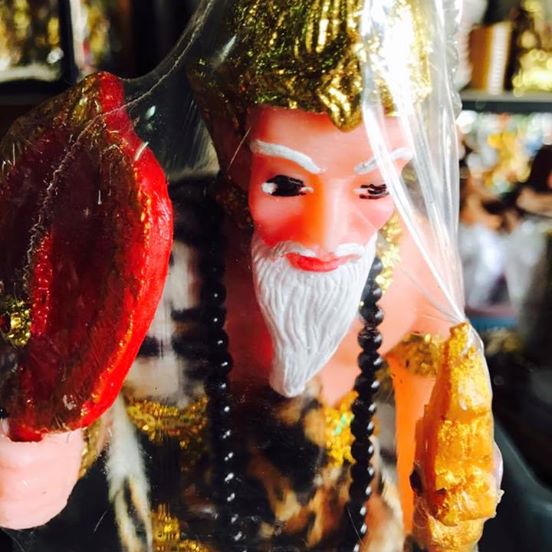 ปู่ฤาษียืนพัด 12"