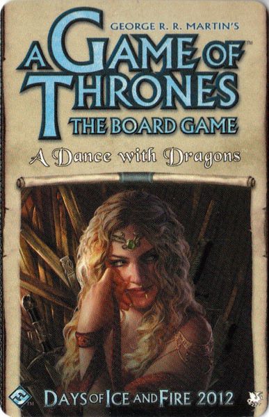 Game of Thrones: A Dance with Dragons