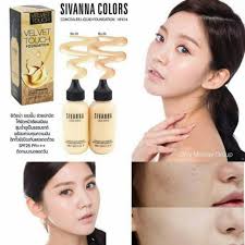Sivanna Colors Concealer Liquid Foundation ซีเวียน่า รองพื้นเนื้อใยไหม SPF 25 PA+++ ขนาด 50 g