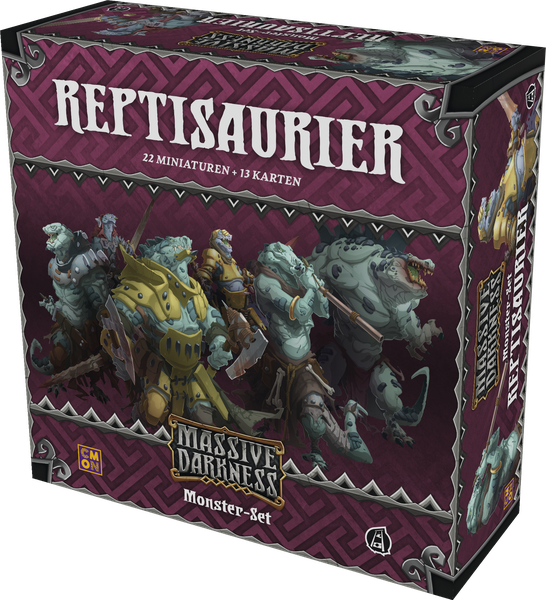 Massive Darkness: Enemy Box: Reptisaurians