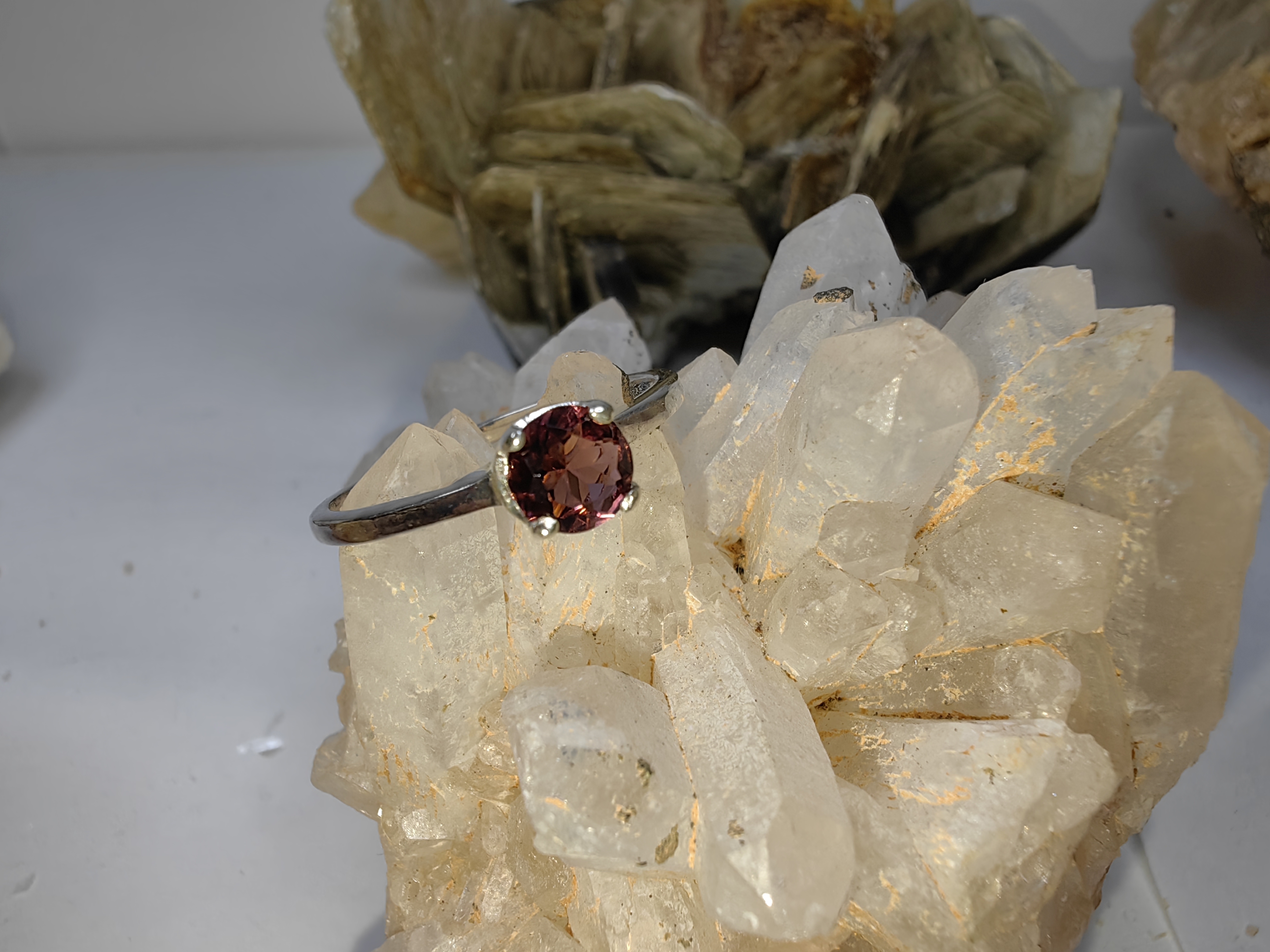 ทับทิม เงินแท้ 92.5% Ruby 925 Sterling Silver Ring