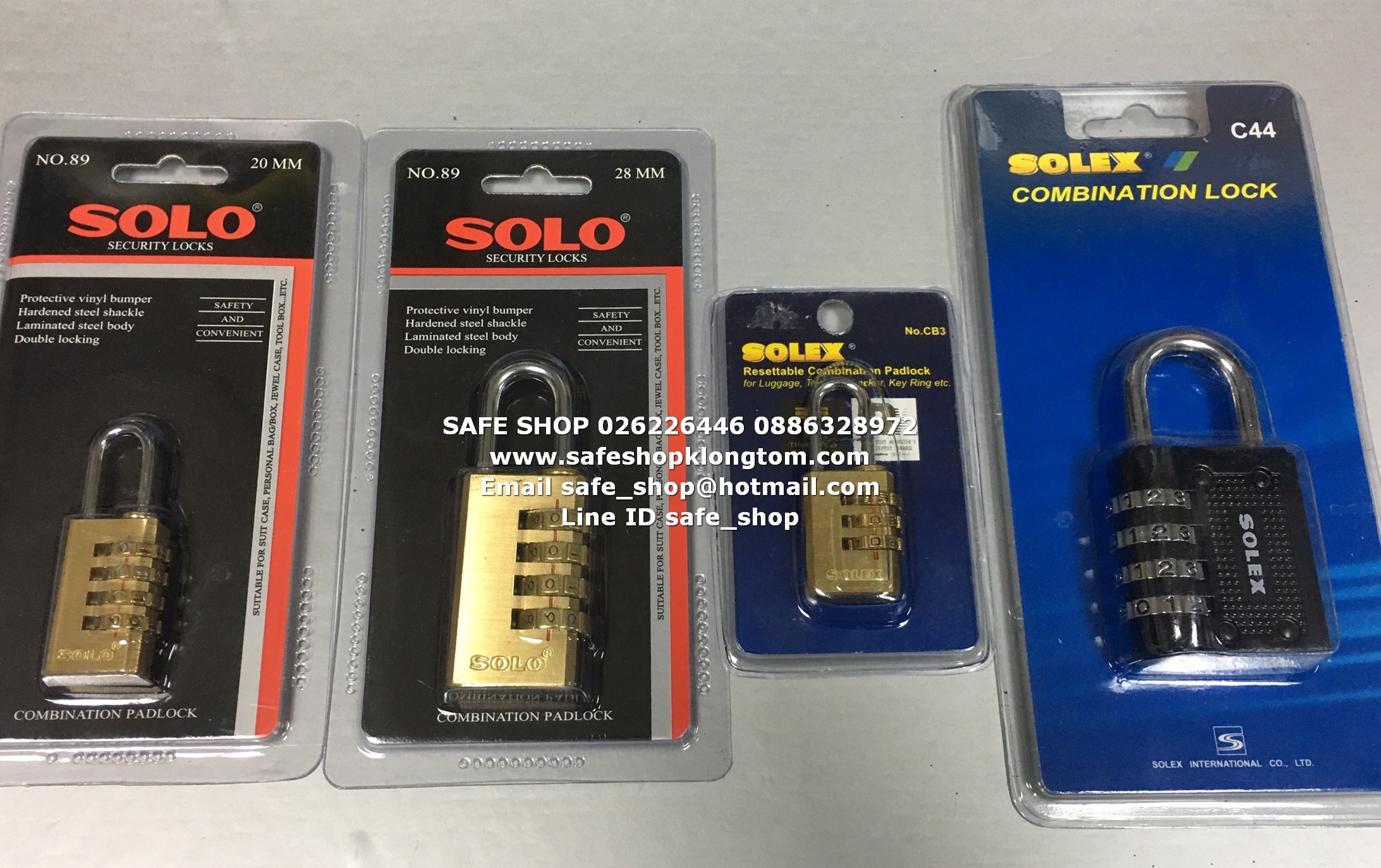 กุญแจ SOLO ราคาถูก ขายปลีก ขายส่ง รับผลิต กุญแจ SOLO Masterkey , SOLO Keyalike SAFE SHOP คลองถม