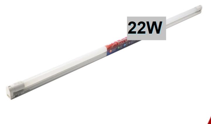 EVE ชุดเซ๊ทไฟ LED ยาว 120เซน พร้อมหลอด LED 22W ชุดขารางเซ็ท แสงขาว 3 ชุด A1