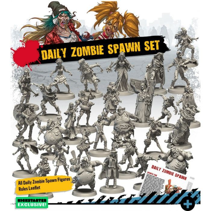 Zombicide 2nd: Daily Zombie Spawn Set
