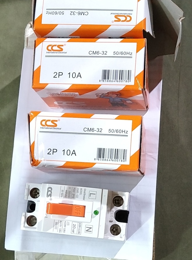 CCS Safety Breaker (MCCB) เบรกเกอร์ตัดไฟอัตโนมัติ CM6-32 30A