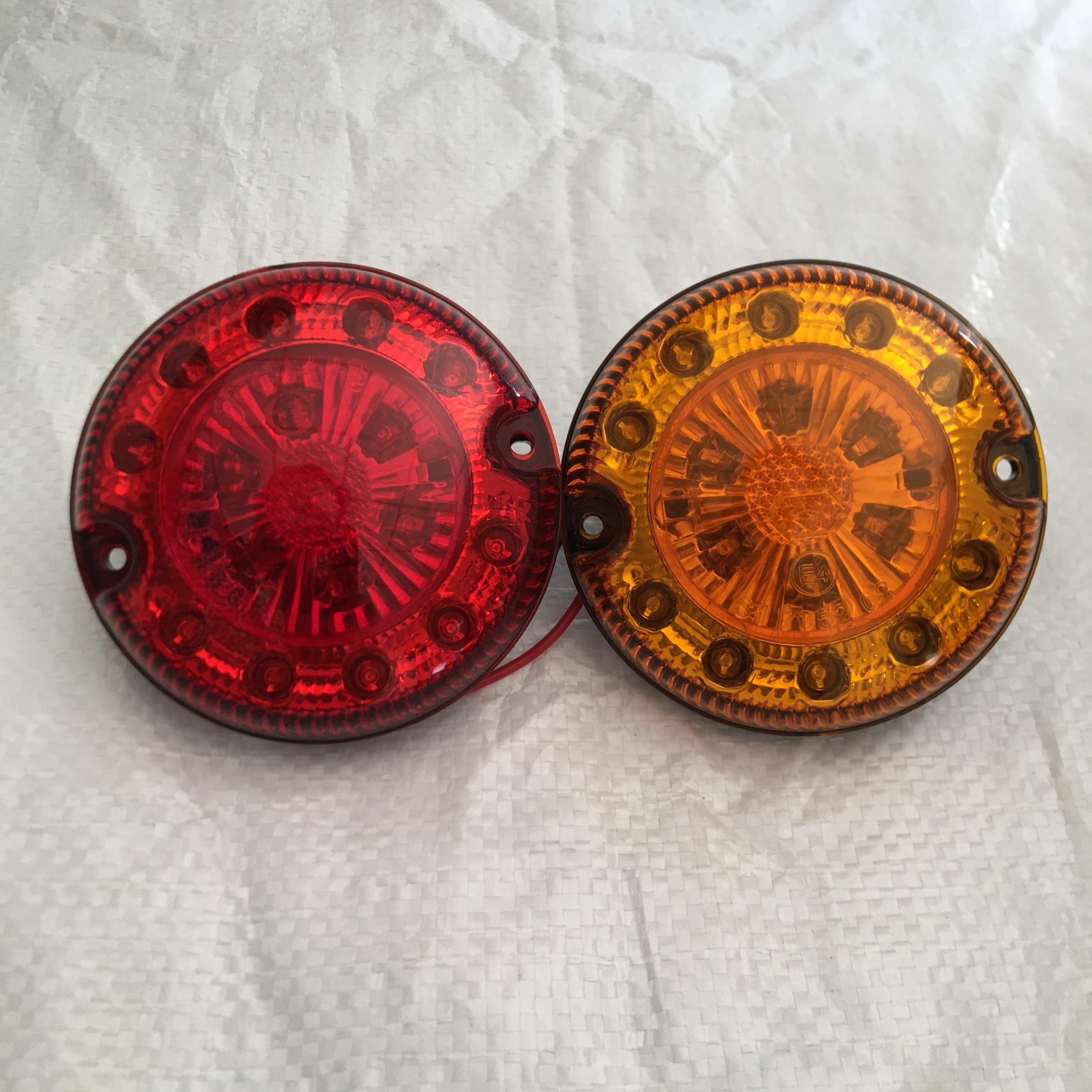 ไฟสต๊อปแลมป์เดี่ยวรุ่น 110 LED (แดงฝาแดง/เหลืองฝาเหลือง)