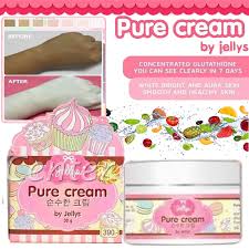 Pure Cream by Jellys ครีมเจลลี่ หัวเชื้อผิวขาว บรรจุ กระปุกละ 30 กรัม